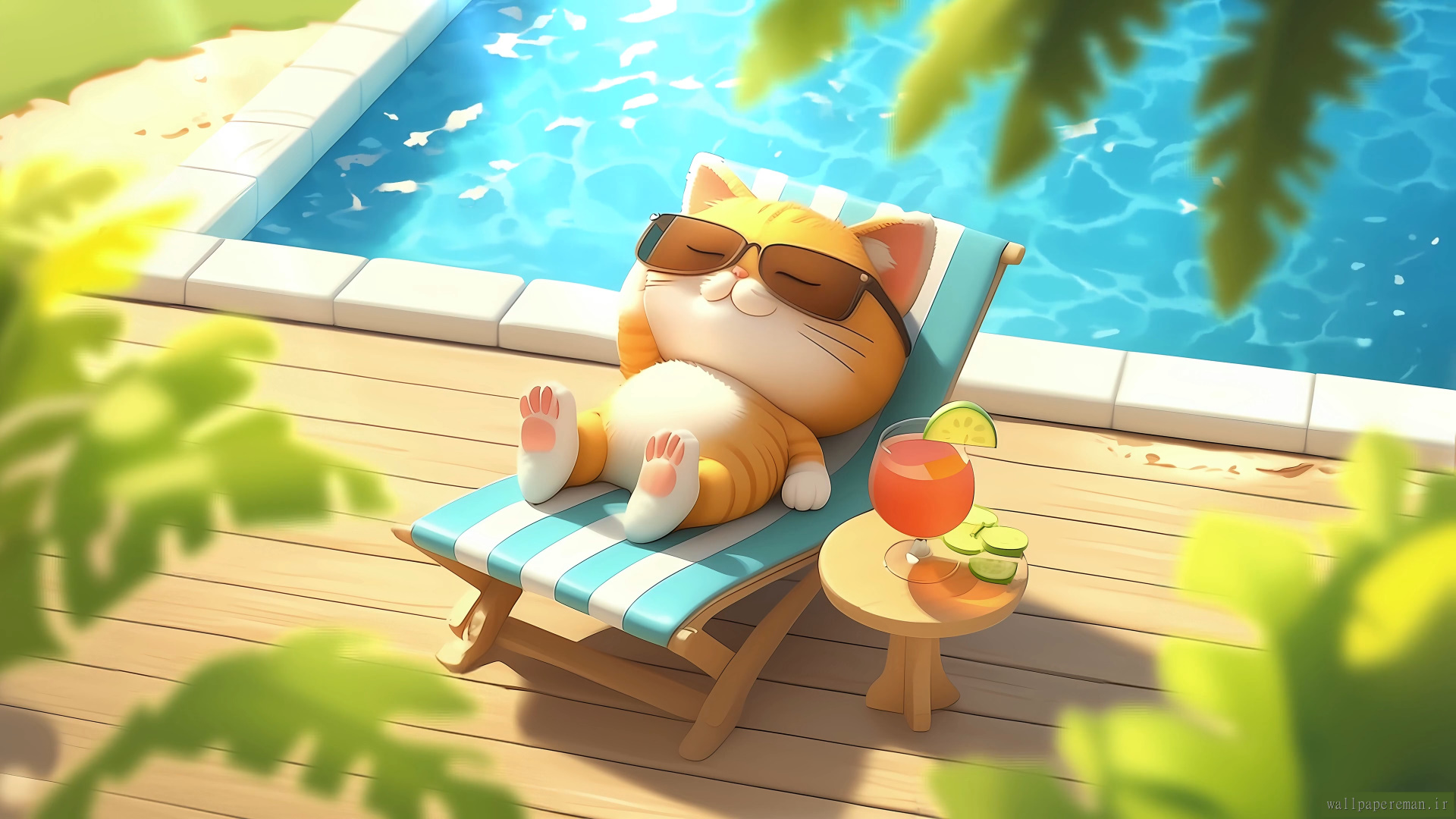 cute-cat-relaxing-4k