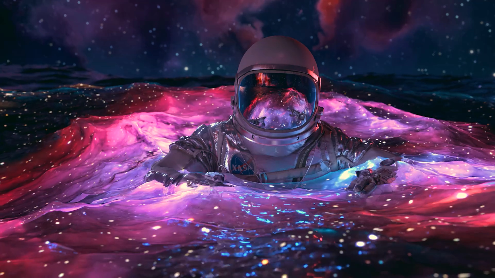 floating-in-space
