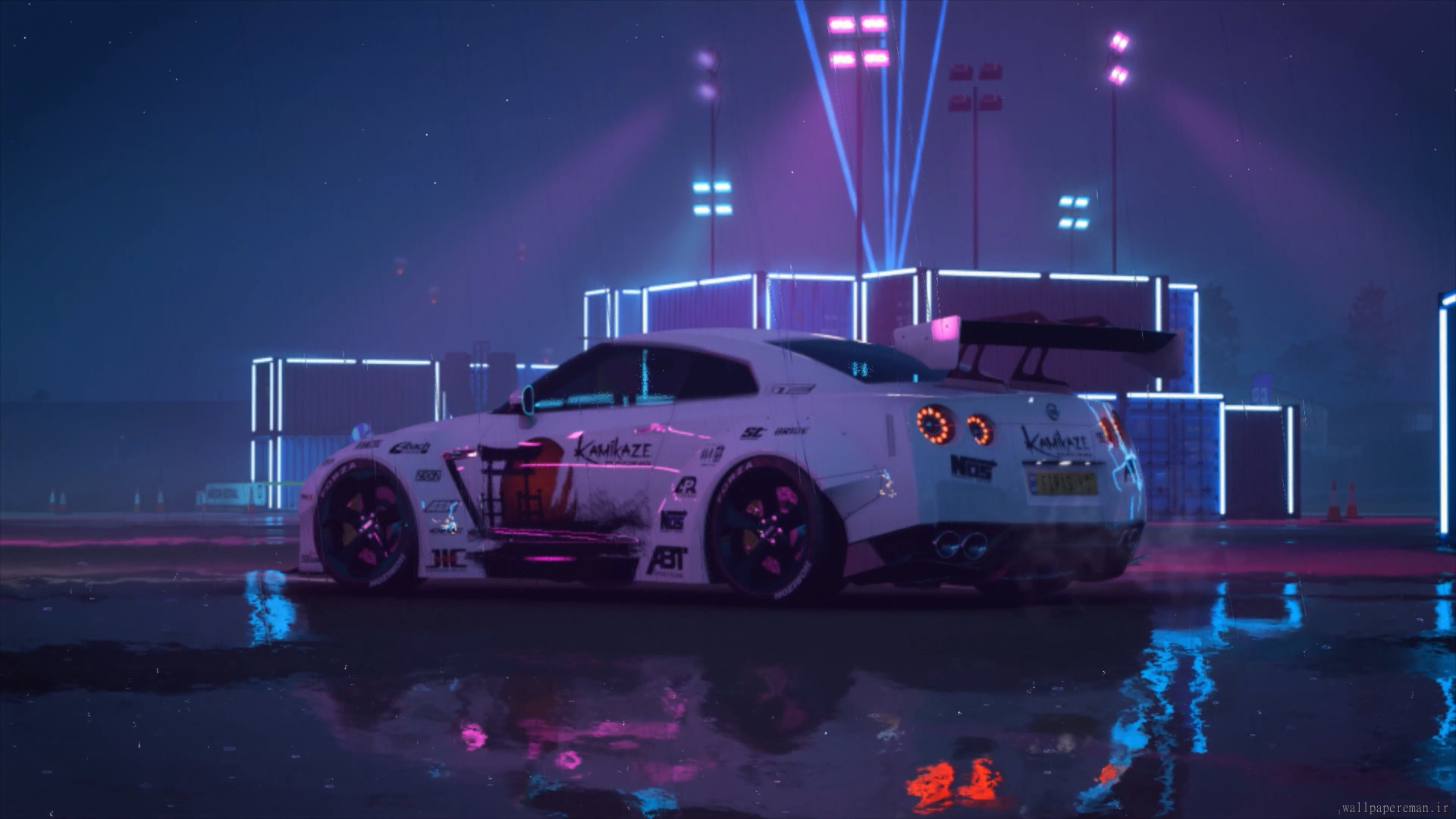nissan-gtr-at-the-festival-4k