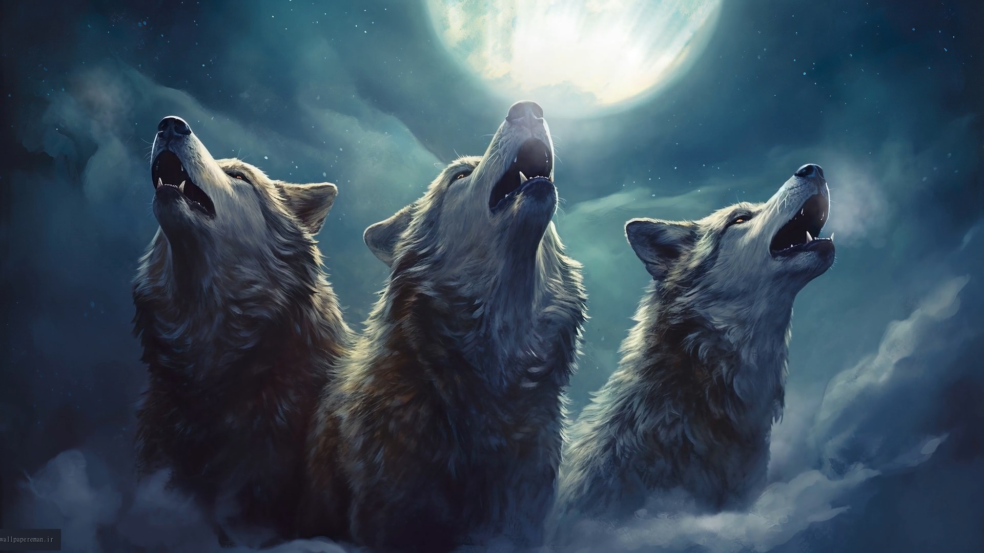 three-wolves